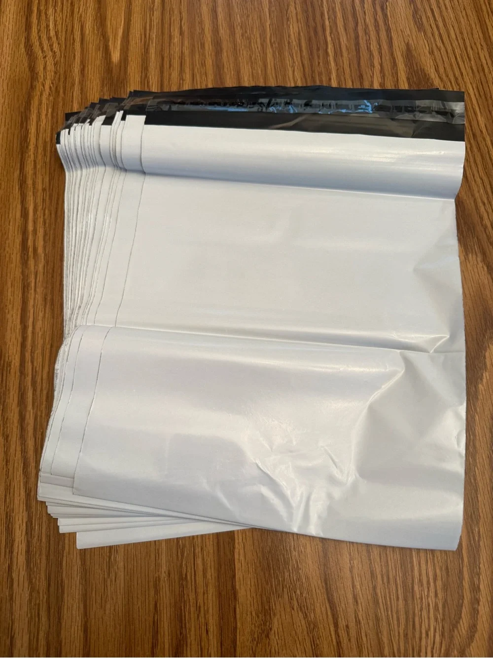 50 count 10x13 inch white poly mailers perfect for shipping